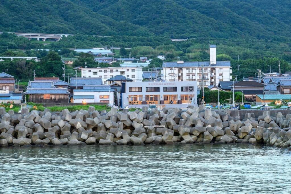 Yiyi Villa Awaji 淡路島西海岸夕日百選のvilla Bbq釣りゴルフ Kültér fotó